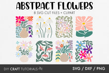 Load image into Gallery viewer, Abstract Flower SVG