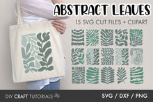 Load image into Gallery viewer, Abstract Leaves SVG