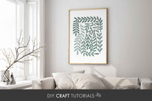 Load image into Gallery viewer, Abstract Leaves SVG