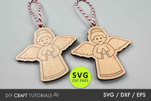 Load image into Gallery viewer, Angel Ornament SVG