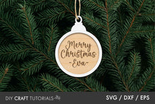 Load image into Gallery viewer, Blank Ornament SVG
