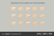 Load image into Gallery viewer, Bow Ornament SVG