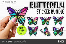 Load image into Gallery viewer, Butterfly Stickers