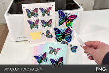 Load image into Gallery viewer, Butterfly Stickers