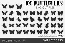 Load image into Gallery viewer, Butterfly Silhouette SVG