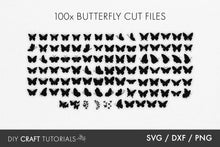 Load image into Gallery viewer, Butterfly Silhouette SVG
