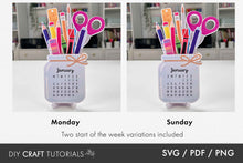 Load image into Gallery viewer, Calendar SVG