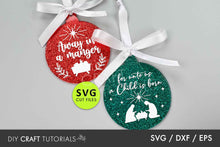 Load image into Gallery viewer, Nativity Ornament SVG