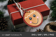 Load image into Gallery viewer, Christmas Round Sign SVG