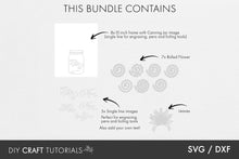 Load image into Gallery viewer, Flowers In Jar SVG