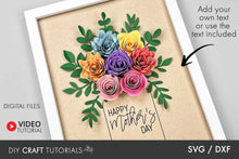 Load image into Gallery viewer, Flowers In Jar SVG