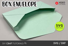 Load image into Gallery viewer, DL Box Envelope SVG