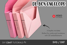 Load image into Gallery viewer, DL Box Envelope SVG