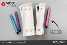 Load image into Gallery viewer, Epoxy Pen Box Template