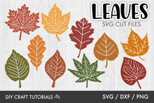 Load image into Gallery viewer, Autumn Leaves SVG