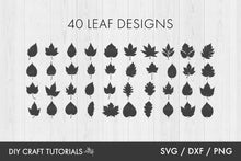 Load image into Gallery viewer, Fall Leaves SVG