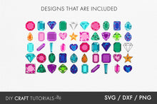 Load image into Gallery viewer, Gemstone SVG Bundle
