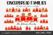 Load image into Gallery viewer, Gingerbread Family
