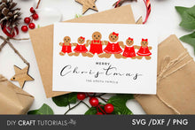 Load image into Gallery viewer, Gingerbread Family