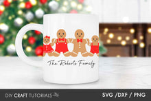 Load image into Gallery viewer, Gingerbread Family