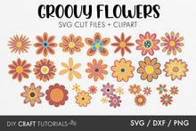 Load image into Gallery viewer, Groovy Flower SVG