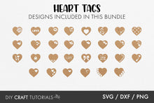 Load image into Gallery viewer, Heart Gift Tags