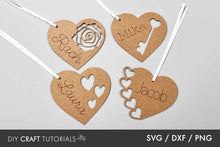 Load image into Gallery viewer, Heart Gift Tags