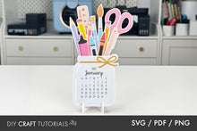 Load image into Gallery viewer, Jar Calendar SVG
