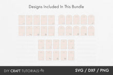 Load image into Gallery viewer, Christmas Keychain Display Card SVG