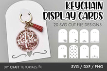 Load image into Gallery viewer, Heart Keychain Display Card