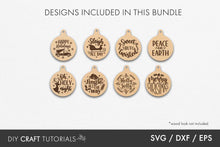Load image into Gallery viewer, Christmas Ornament SVG