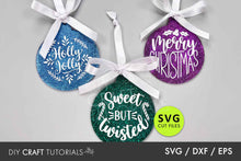 Load image into Gallery viewer, Christmas Ornament SVG