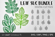 Load image into Gallery viewer, Leaves SVG