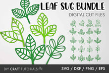 Load image into Gallery viewer, Leaves SVG