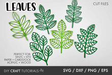 Load image into Gallery viewer, Leaves SVG