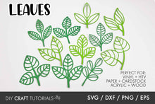 Load image into Gallery viewer, Leaves SVG