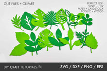 Load image into Gallery viewer, Leaf SVG Bundle