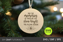 Load image into Gallery viewer, Memorial Ornament SVG