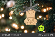 Load image into Gallery viewer, Nutcracker Ornament SVG