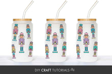 Load image into Gallery viewer, Pastel Christmas Nutcracker SVG