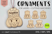 Load image into Gallery viewer, Nutcracker Ornament SVG