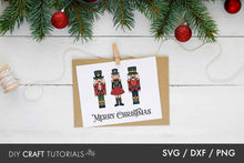 Load image into Gallery viewer, Christmas Nutcracker SVG