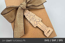 Load image into Gallery viewer, Female Nutcracker Ornament SVG