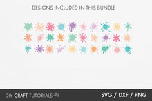 Load image into Gallery viewer, Paint Splatter SVG