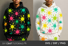 Load image into Gallery viewer, Paint Splatter SVG