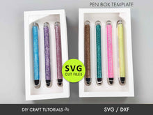 Load image into Gallery viewer, Pen Box SVG Bundle