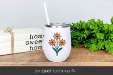 Load image into Gallery viewer, Retro Flower SVG