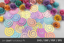 Load image into Gallery viewer, Rolled Flower SVG Bundle