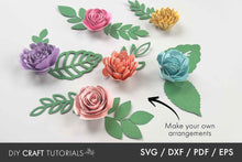 Load image into Gallery viewer, Rolled Flower SVG Bundle