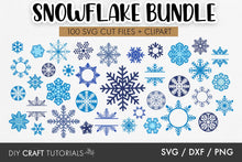 Load image into Gallery viewer, Snowflake SVG Bundle